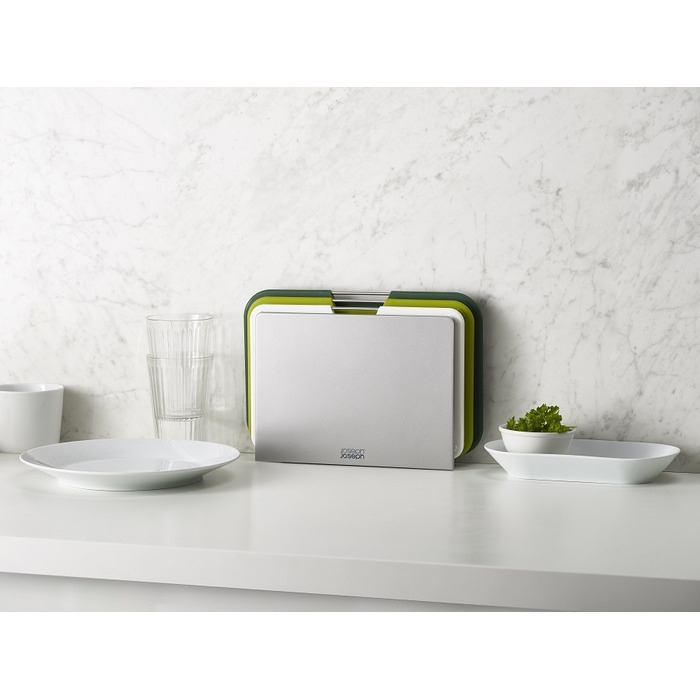 Дошка обробна, набір 3 предмета зелений Nest Regular Joseph Joseph