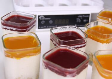 Набор баночек для йогурта 9 шт. 145 мл LITTLE BALANCE