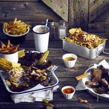 Соусник меламиновый рельефный 45 мл, белый, GenWare