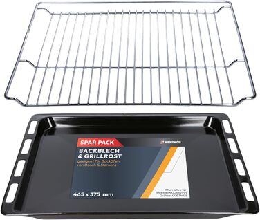 Деко 465 x 375 x 26 мм і решітка для духовки Kenekos