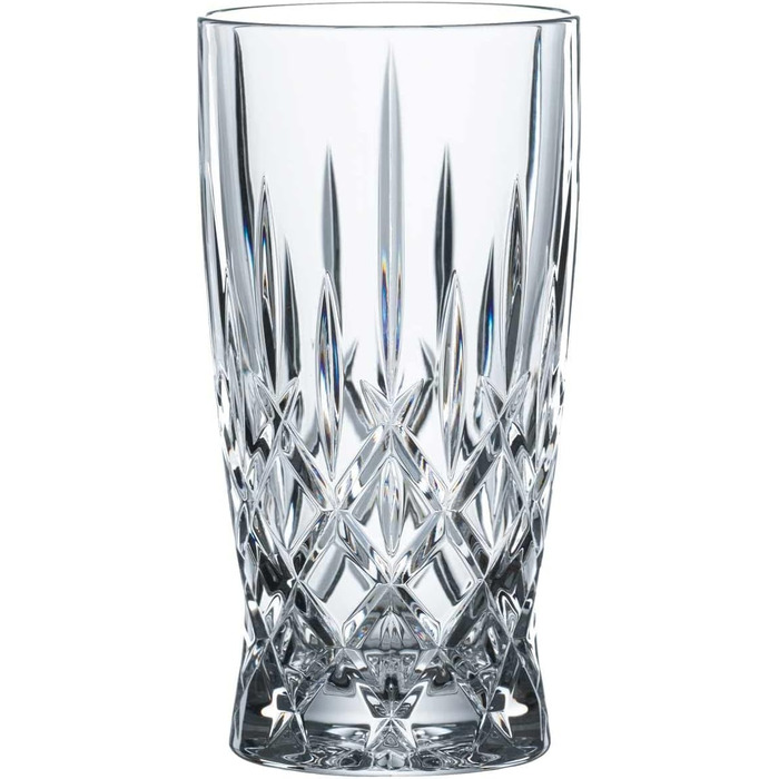 Набір із 4 склянок для латте макіато 0,35 л з трубочками, Noblesse Nachtmann