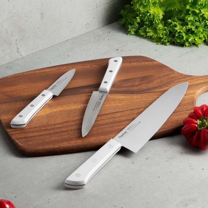 Набір ножів Fissman 3 придметів YAMAZAKI 420J2 сталь (2712)