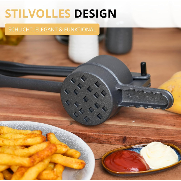 Прес для картоплі фрі, 41 см антрацит Westmark