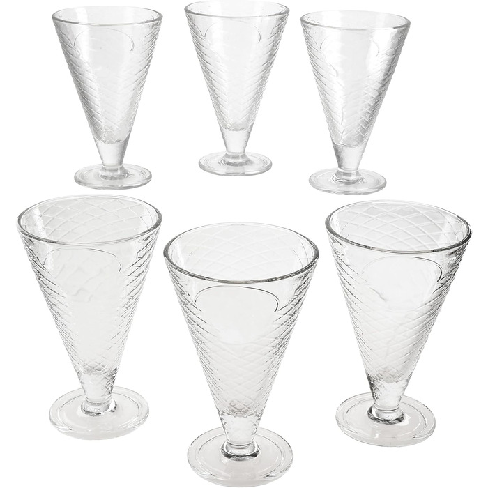 Набір креманок для морозива 6 шт. 340 мл MamboCat