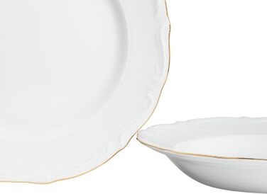 Набір посуду 12 предметів, з порцеляни Maria Theresia Gold Creatable