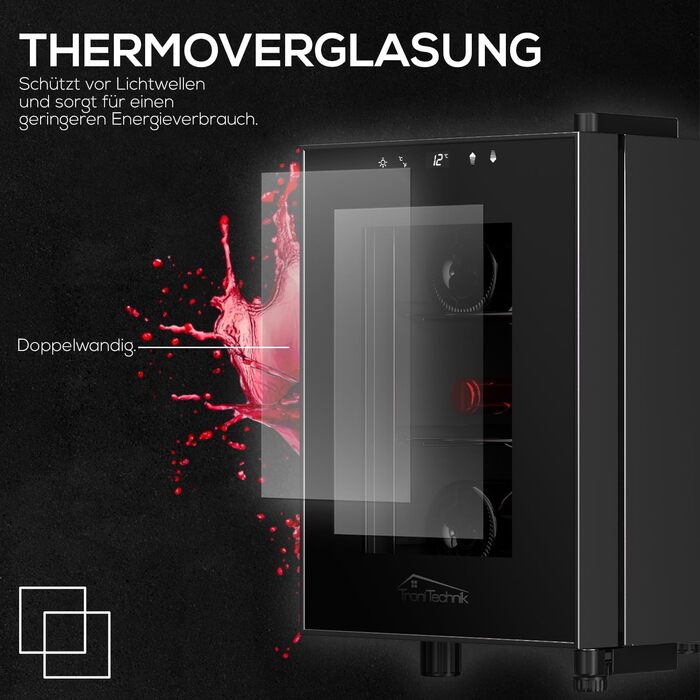 Винний холодильник до 6 пляшок Tronitechnik