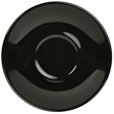 Блюдце 13,5 см, черное, Color Tea, GenWare