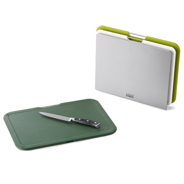 Дошка обробна, набір 3 предмета зелений Nest Large Joseph Joseph