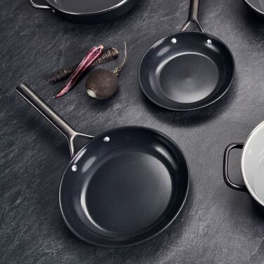 Набір з 2 сковорід 24 та 28 см, чорні Milano Zwilling