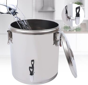 Транспортний термоконтейнер 40 л зі зливним краном LANNADD