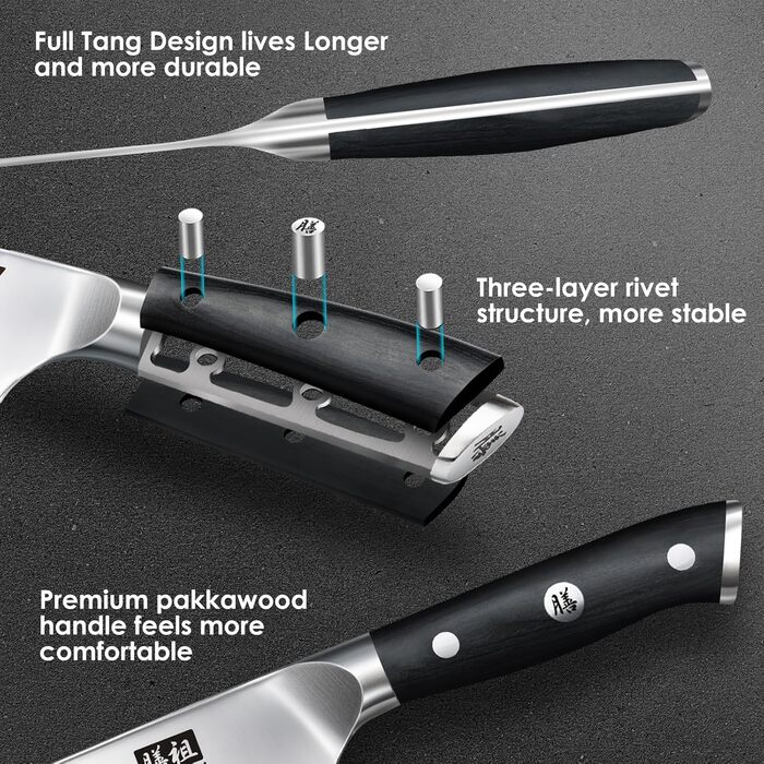 Ніж сантоку 18 см Classic SHAN ZU