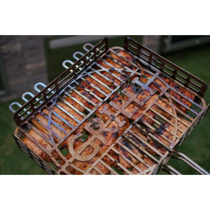 Решітка для барбекю з харчової нержавіючої сталі GRILLI