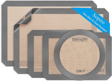 Силіконовий килимок для випічки 5 шт Sopito
