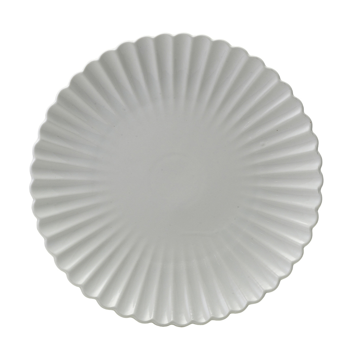 Блюдо 30 см, Incise Porcelain Scalloped, GenWare