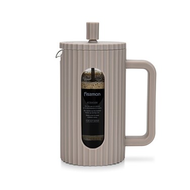 Заварювальний чайник Fissman з поршнем 600 мл скляна колба (9145)