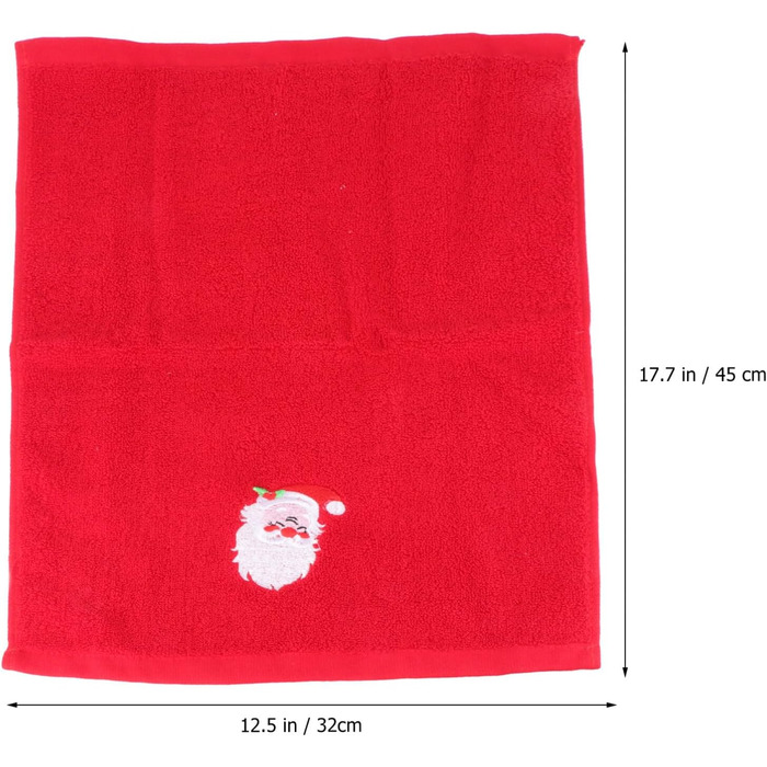 Набір з 4 різдвяних кухонних рушників 45 x 32 см Ciieeo