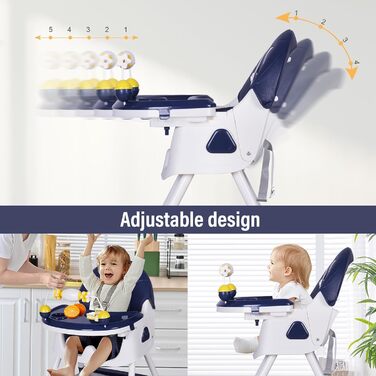 Дитячий стільчик для годування від 6 місяців Sinbide