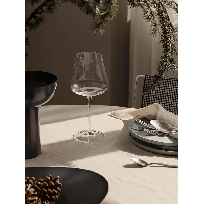 Блуз-миска -ONDEA- Чаша з нержавіючої сталі Колір Розмір 35Дх42Шх7В Фруктова чаша з гарним вигнутим силуетом (випалений метал, S)