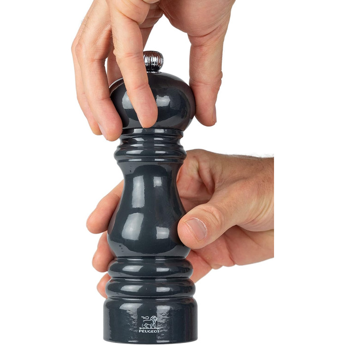 Париж 18 см - Колекція Paris-rama - Класичне регулювання помелу - Виготовлений з деревини, сертифікованої PEFC - (Сірий шифер, Соляний млин)