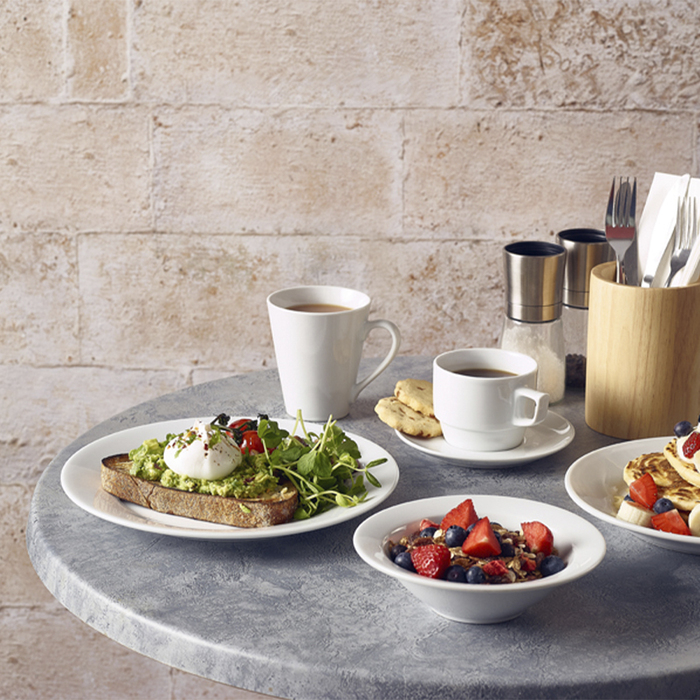 Тарілка глибока 16 см, RG Porcelain, GenWare