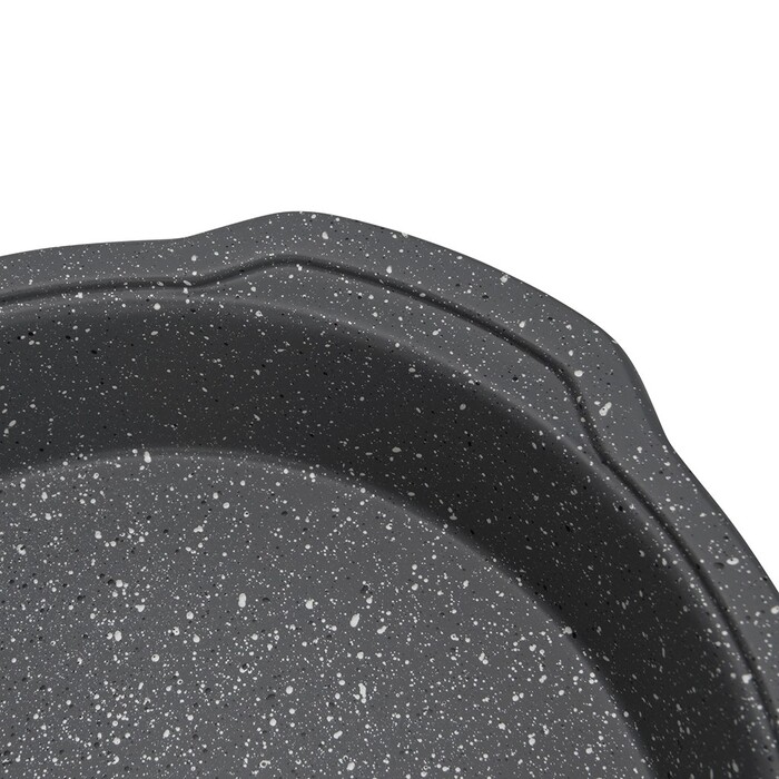 Форма для выпечки круглая Fissman 28х4,5 см. углеродистая сталь с антипригарным покрытием (5673)