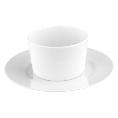 Соусниця 0,60 л з блюдцем наборі 2 предмета біла No Limits Seltmann