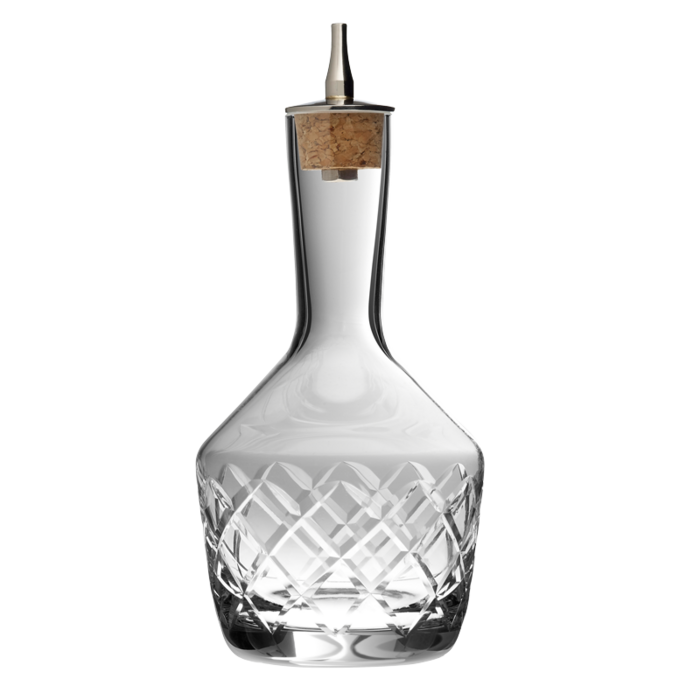 Бутылочка для биттеров 200 мл, 15 x 7.5 x 7.5 см, с алмазным узором, Urbanbar (Урбанбар)