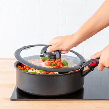Tefal Стеклянная крышка Ingenio 16 см , стекло, силикон
