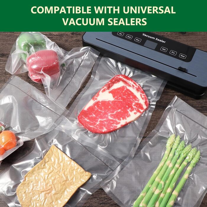 Вакуумні пакети 100 пакетів 20 x 30 см Vinabo