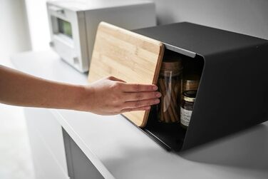 Хлібниця YAMAZAKI Tower, нержавіюча сталь, один розмір (чорний)