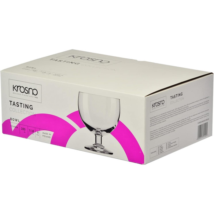 Набір креманок для мороженого 6 шт. 350 мл Krosno