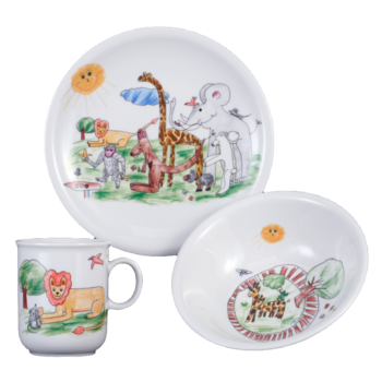Набір дитячого посуду 3 предмета Zoo Compact Seltmann