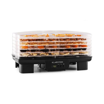 Дегідратор на 6 полиць, 550 Вт, чорний Bananarama Klarstein