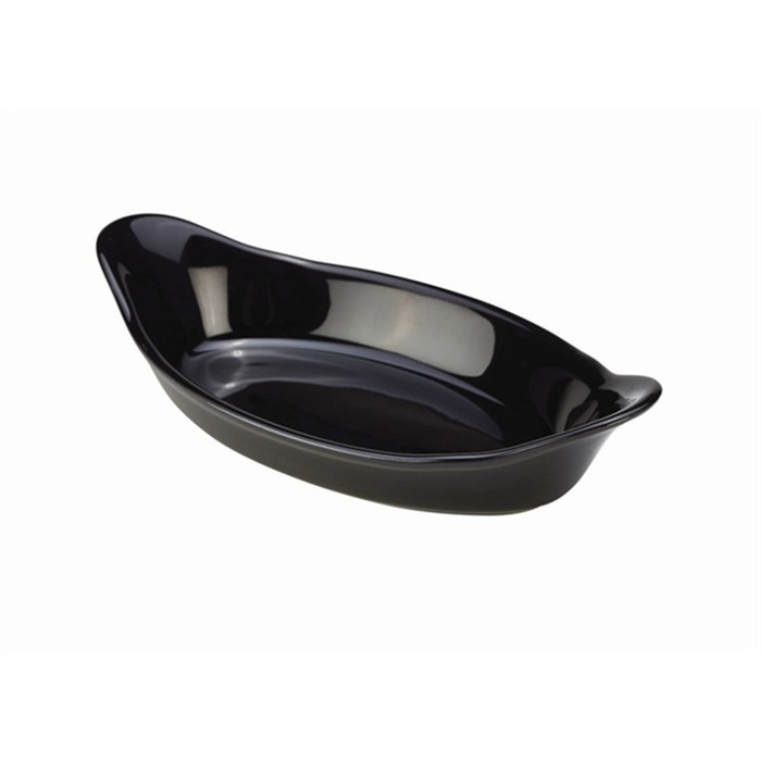 Страва овальна з вушками, 22 см, Black, GenWare