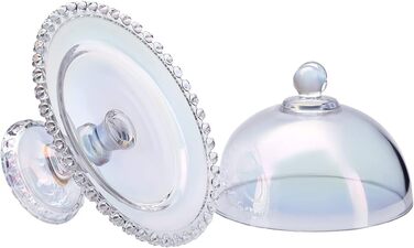 Елегантна скляна підставка для торта 19 см KARACA