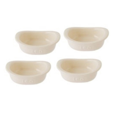 Набор квадратных форм для запекания BergHOFF LEO BALANCE, бежевый, керамика, 200 мл, 4 пр.