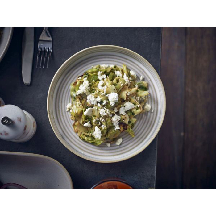 Тарілка з бортом, 21*2,9 см, презентаційна, Terra Stoneware Antigo Barley, GenWare