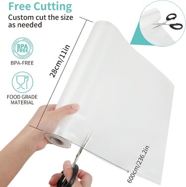 Вакуумні пакети 2 рулони 28 x 600 см Bafumiu