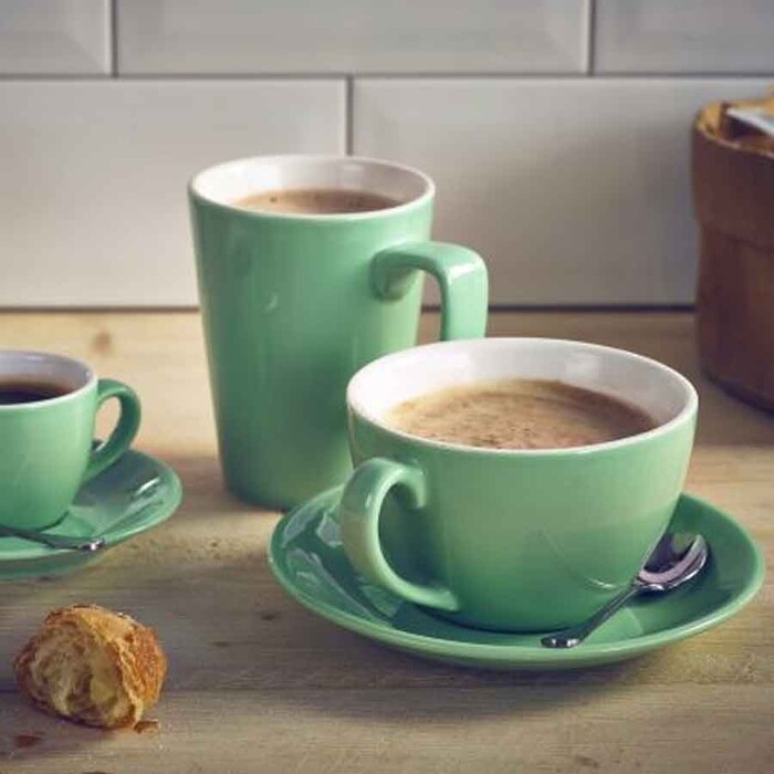 Кружка 340 мл, мятная, Color Tea, GenWare