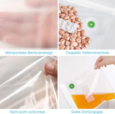 Вакуумні пакети 10 пакетів 26 x 40 см Vinabo