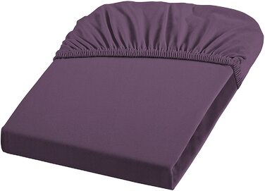 Трикотажная простыня 200 x 200 см лавандовая Jenny C Fleuresse