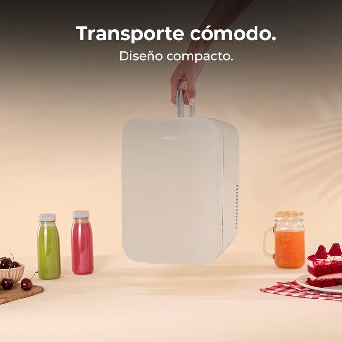 Міні-холодильник 6 л бежевий Cecotec