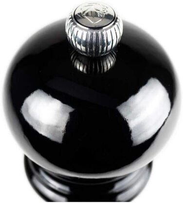 Млин для перцю Paris u'Select 40 см - 6 попередньо встановлених помелів - Виготовлений з деревини, сертифікованої PEFC - Французьке ноу-хау - Чорний лакований Pepper Mill Black лакований