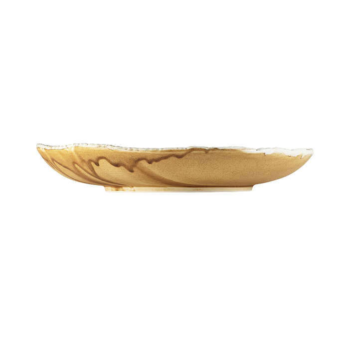 Миска глибока кругла 28*h 5.3 см, 1280 мл, Terra Porcelain Roko Sand, GenWare