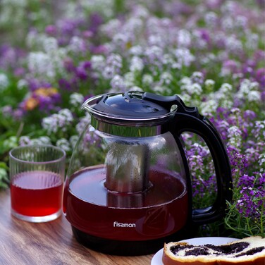 Чайник для заварювання Fissman 2000 мл зі сталевим фільтром (6462)