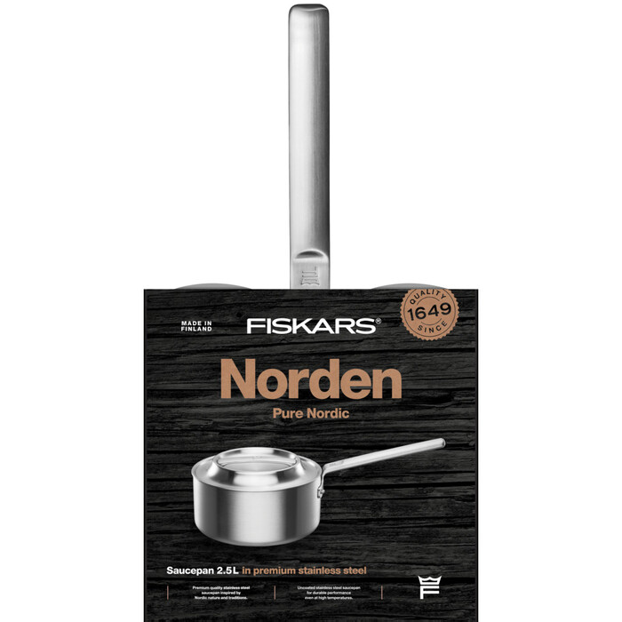 Ковш Fiskars Norden 2,5л без покрытия (1067638)