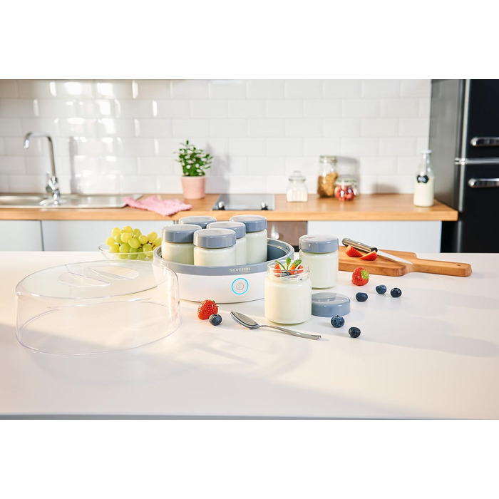 Йогуртниця на 7 порційних баночок по 150 мл, JG 3518 Severin