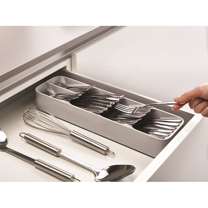 Органайзер для столових приборів білий DrawerStore Joseph Joseph