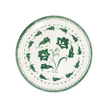 Тарілка мілка ID Fine Eden 25 см green - TVL25DZ-ID1029