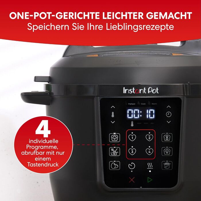 Мультиварка 5,7 л 1000 Вт Instant Pot